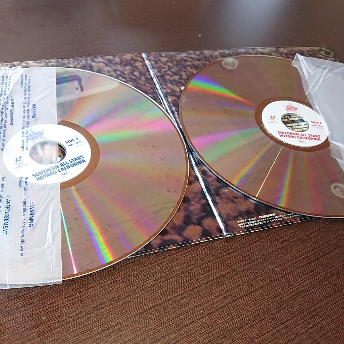 LD サザンオールスターズ Hotaru Calfornia レーザーディスク ポストカード3枚　SAS_4