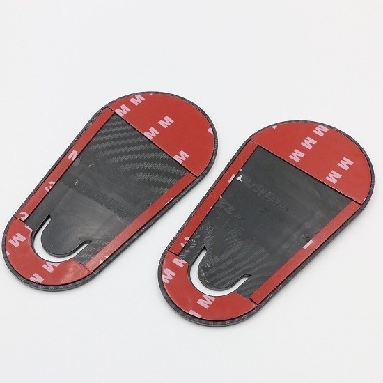 ダミーボンピン ダミーエアロキャッチ カーボン調 ca16 穴開け加工不要_2