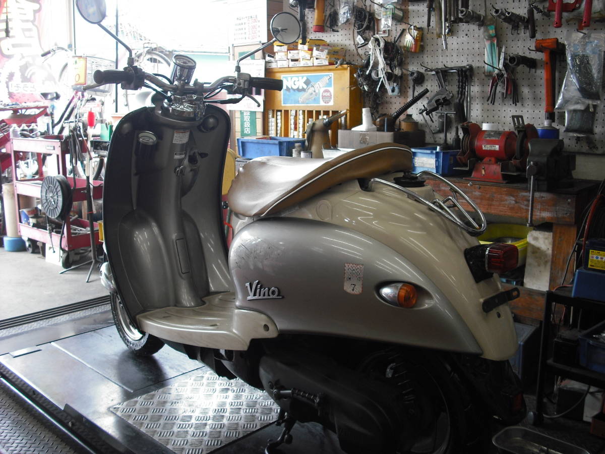 バイク屋の中古車＞ヤマハ ビーノ シルバー 軽整備済み 即決！ - 東京 