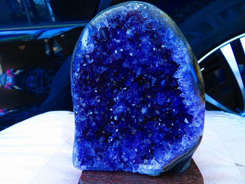 豊富な，2026 超濃い 限定品 ウルグアイ産 天然水晶100A アメジストクラスター超巨大801 g台座付き高150ｍｍ研磨済み(原石)｜売買されたオークション情報、yahooの商品情報をアーカイブ公開 - オークファン 原石