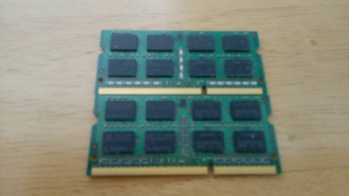 samsung ノートPC用メモリ PC3-10600S 4GB×2枚 PC3-10600S DDR3 Laptop 2