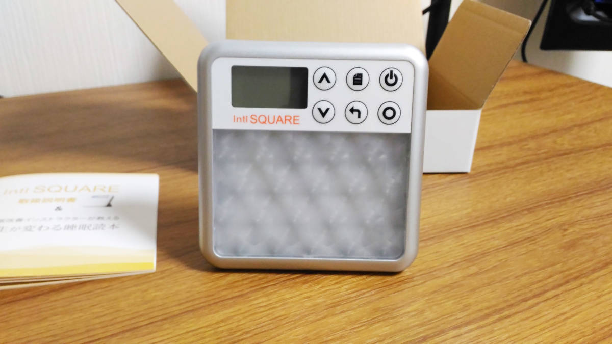 moonmoon 光目覚まし時計 inti SQUARE(インティ スクエア) inti 光