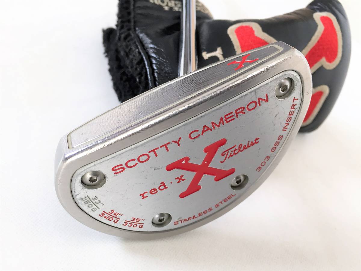 RED X2 パター スコッティ・キャメロン 34インチ SCOTTY キャメロン X2