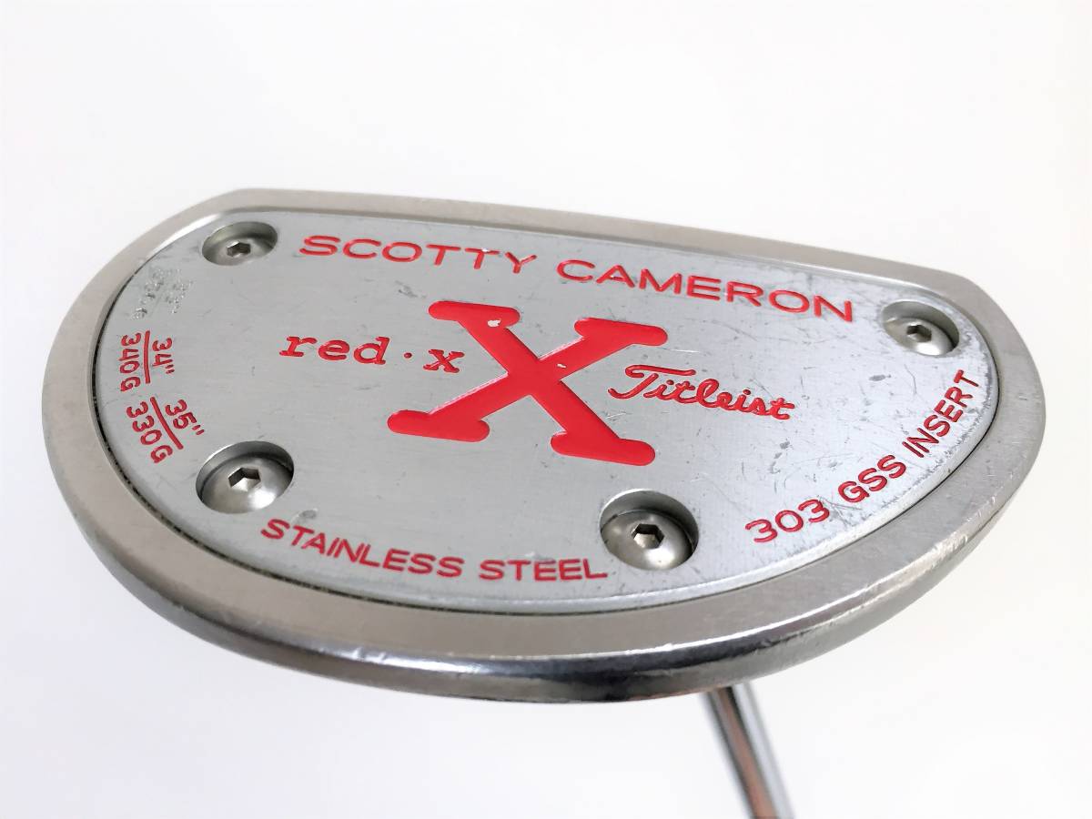 RED X2 パター スコッティ・キャメロン 34インチ SCOTTY キャメロン X2