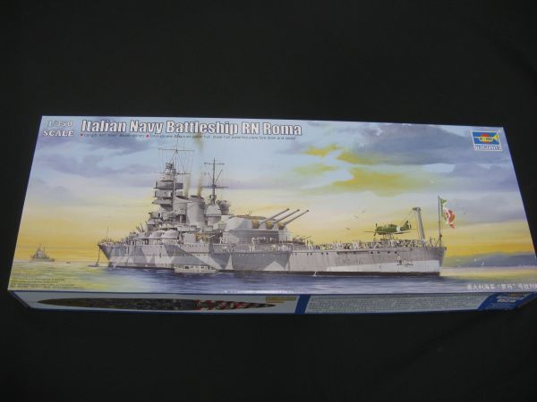 ☆ トランぺッター 1/350 イタリア海軍戦艦 ローマ ☆ 【公式通販】