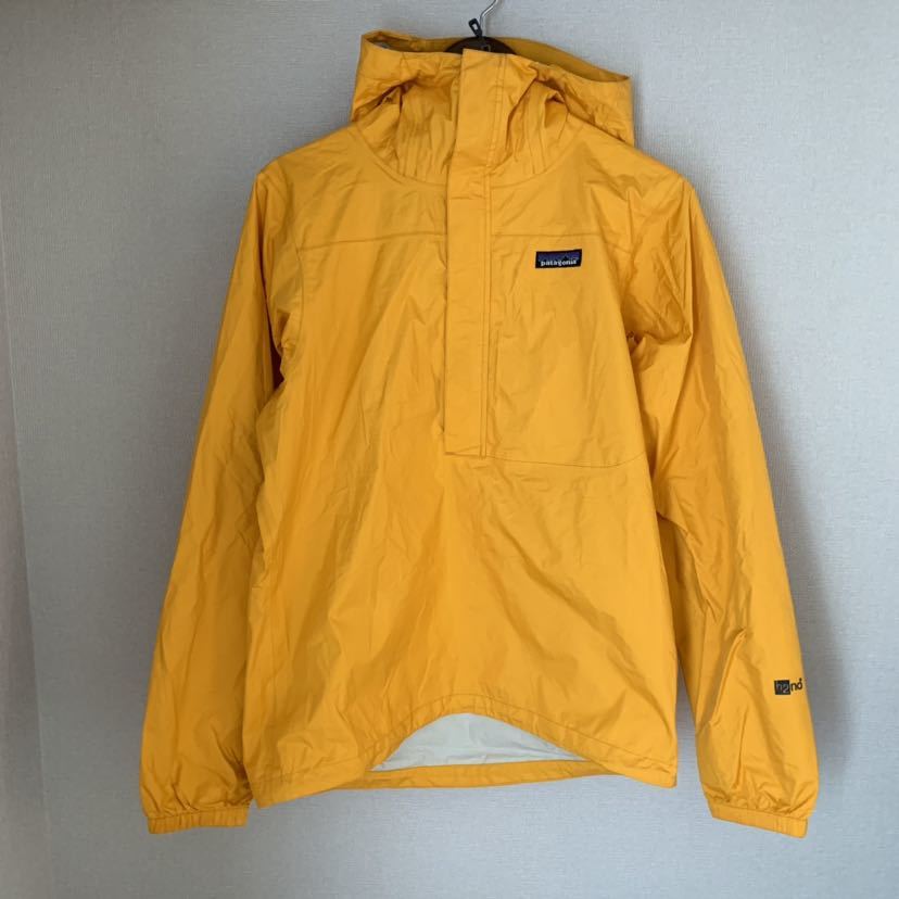 patagonia パタゴニア ナイロン アノラックパーカー 黄色S ジャケット