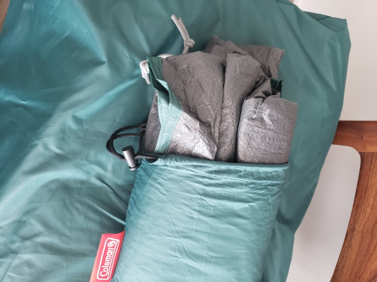 アウトドア B2新品未使用 Coleman 2ルームハウス用 テントシートセット