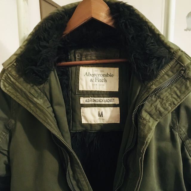 アバクロ Abercrombie&Fitch 裏ボア ミリタリージャケット ミリタリー 