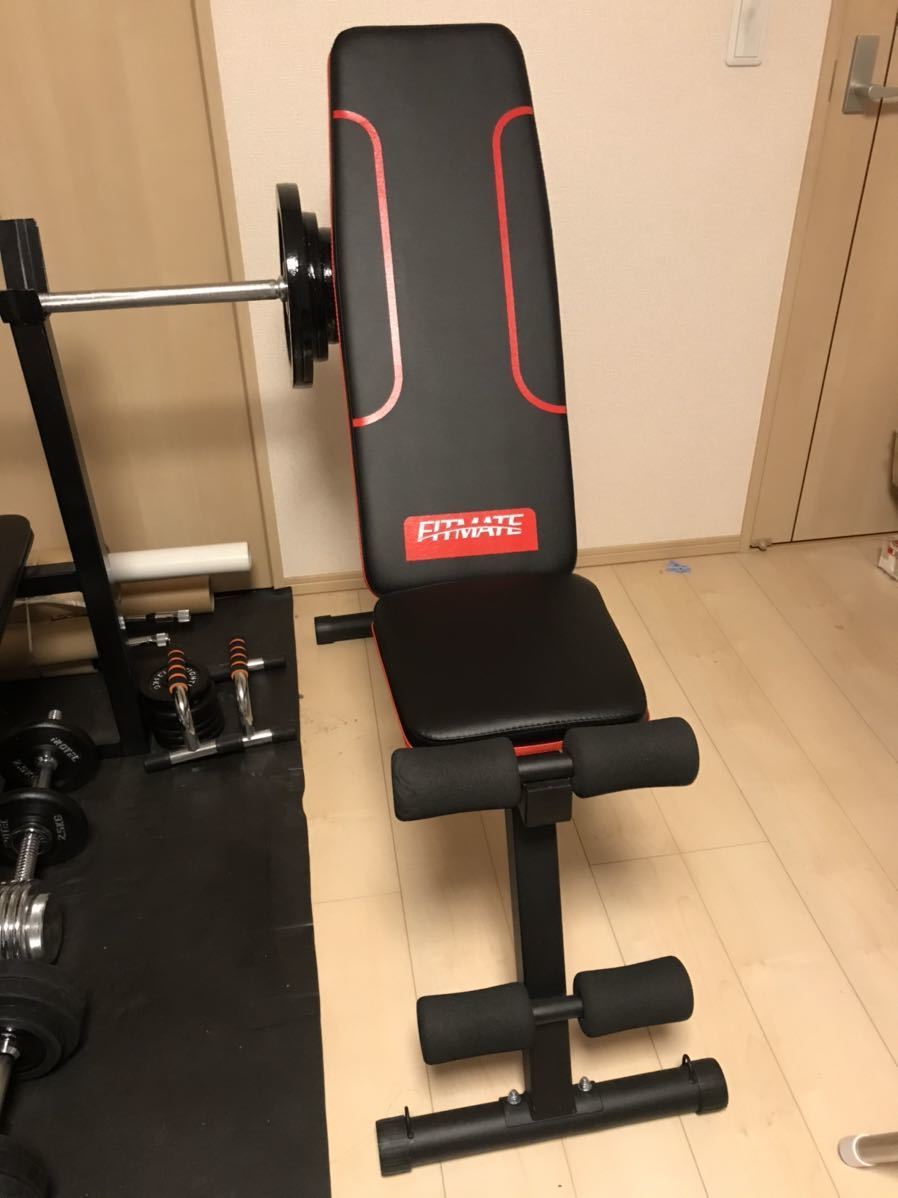 【超激得，送料無料】 FITMATE トレーニングベンチ ベンチプレス シットアップベンチ インクラインベンチ 筋トレ ダイエット(トレーニングベンチ、シットアップベンチ)｜売買されたオークション情報、yahooの商品 トレーニングベンチ、シットアップベンチ