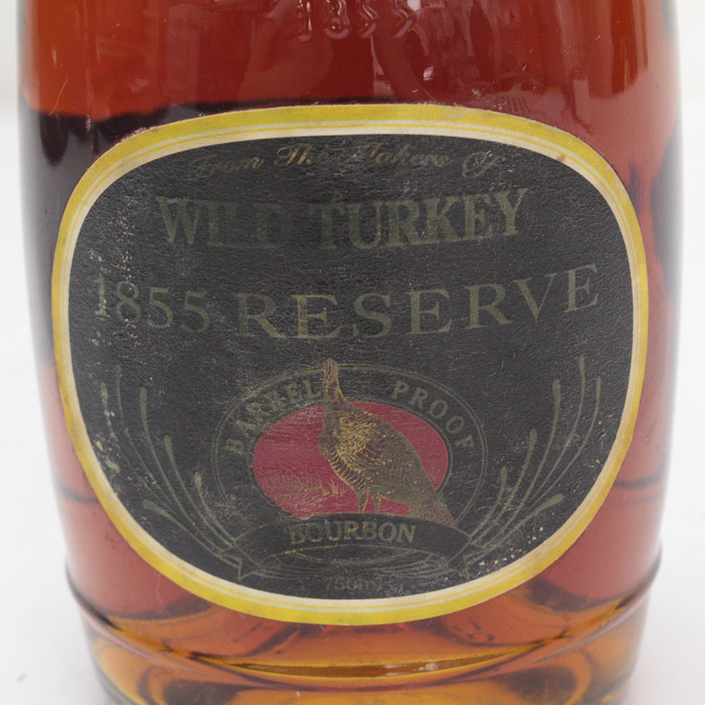 □ 酒 WILD TURKEY 1855 RESERVE バーボン ウイスキー 750ml 未開栓