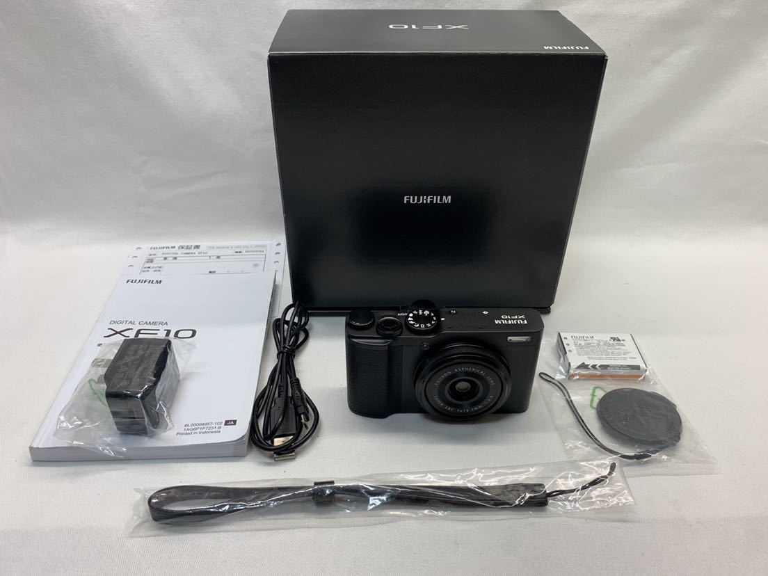 FUJIFILM 富士フイルム XF10 コンパクトデジタルカメラ XF10-B ブラック 中古_1