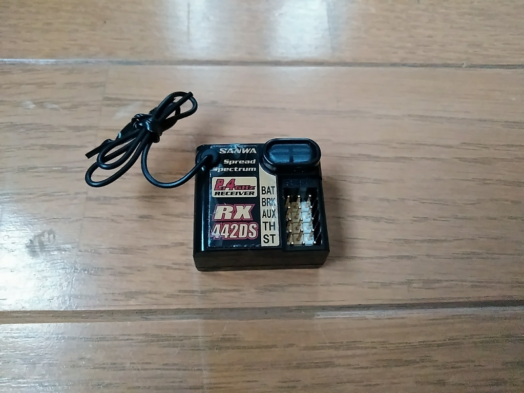 M1108】サンワ RX442DS 2.4GHz 受信機 中古品（検：SANWA 三和電子 RX