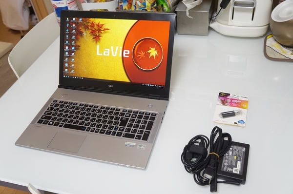 NEC LAVIE X Ultrabook PC-LX850JS Windows10 Core i7 4GB SSD256GB