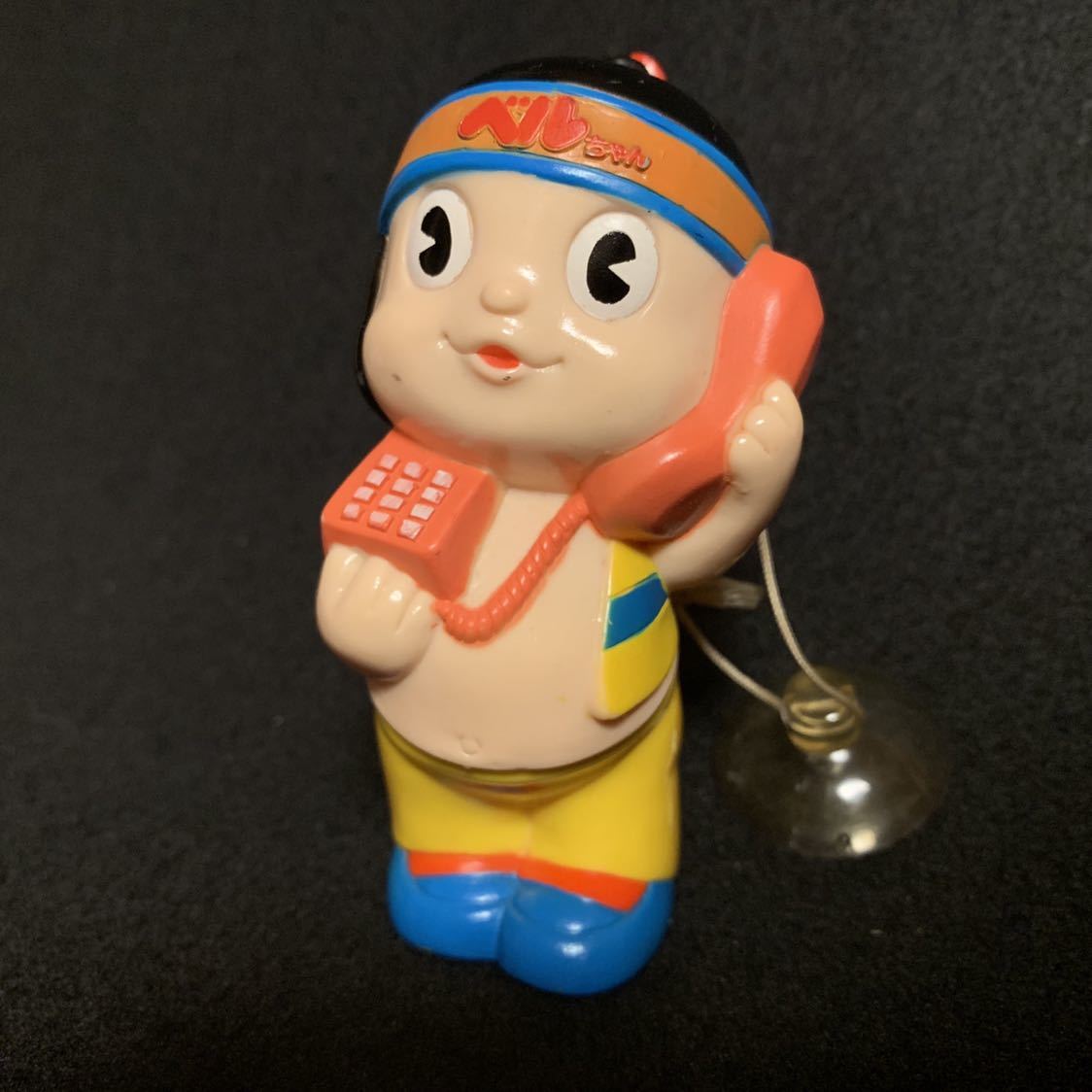 レトロ 日本電信電話公社 ベルコちゃん ソフビ貯金箱 電電公社 ベルちゃん ソフビ貯金箱 高さ約11cm - ソフビ貯金箱 レトロ 貯金