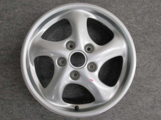 PORSCHE ポルシェ 996 カレラ 前期型 純正 17インチ ホイール 4本セット 17x7J+55 17x9J+55 PCD 130 車検 修理 リペア 板金 などに