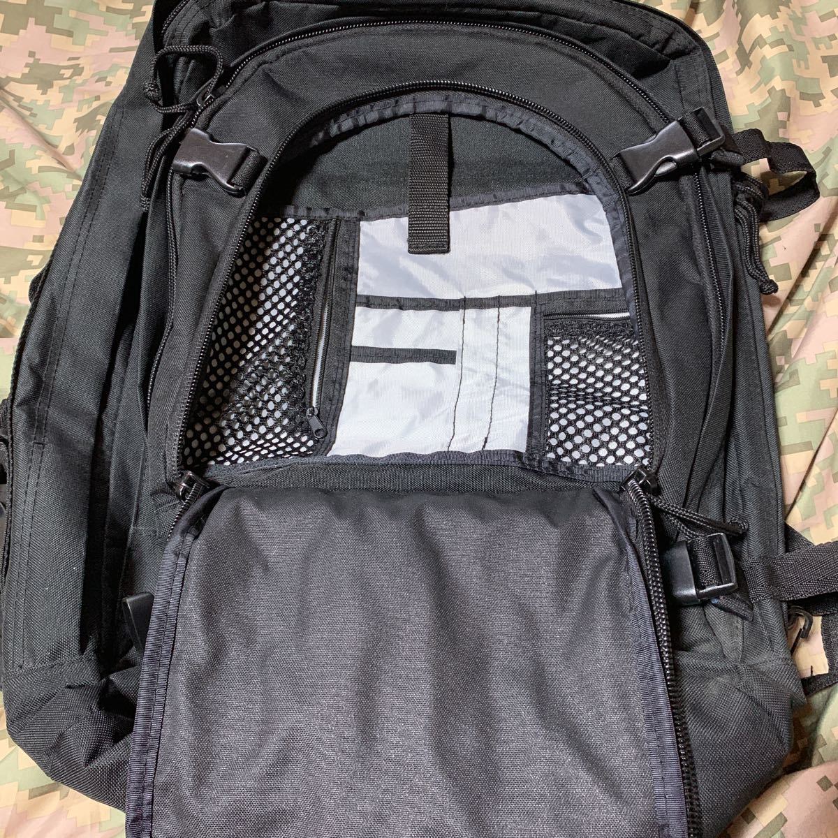米軍 放出品 soc バックパック リュック フレーム 入り ブラック 大