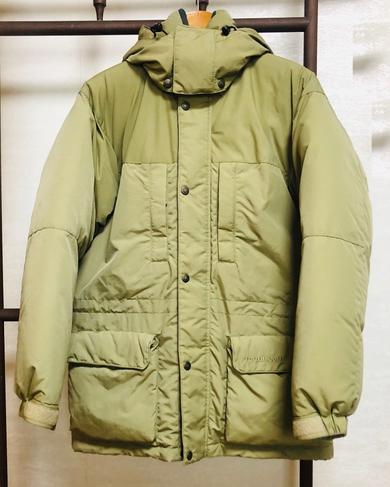 モンベル mont-bell ダウン xs used品_1