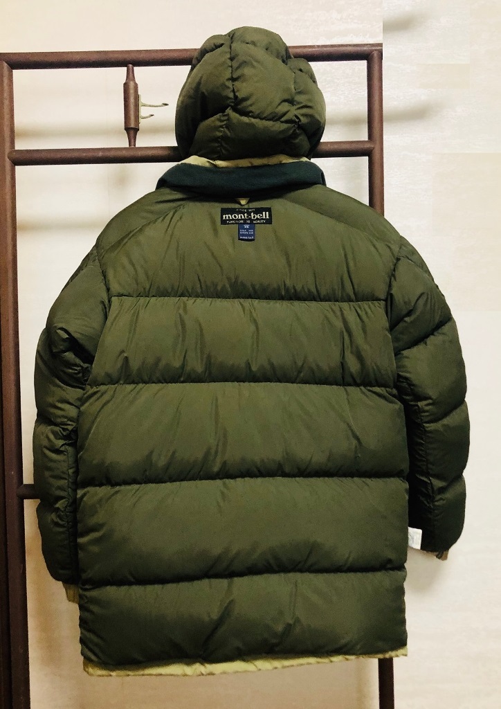 モンベル mont-bell ダウン xs used品_3