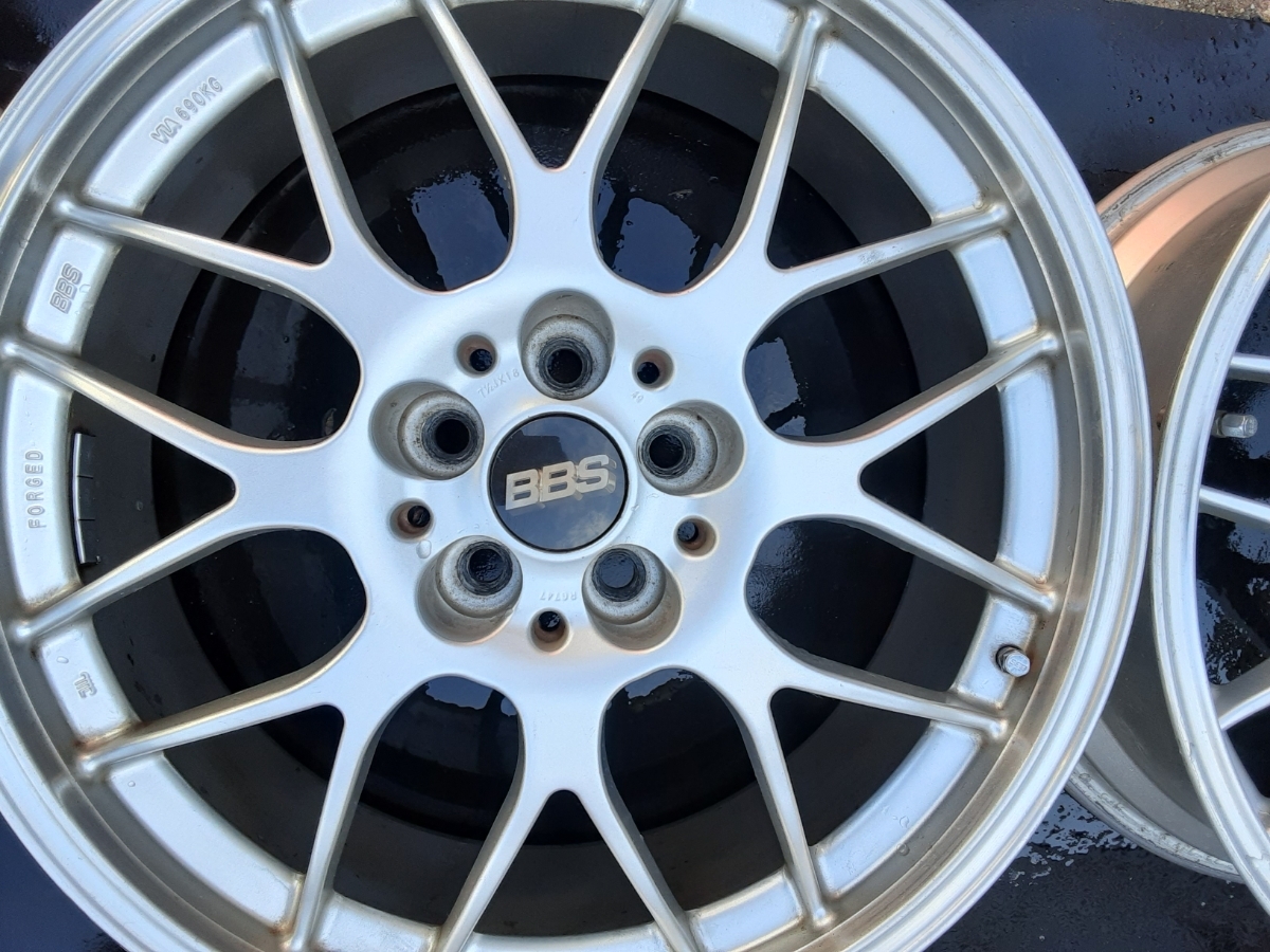 ■値下■本物 BBS RG747 ホイール 18×7.5J+49 PCD 100 4枚　美品
