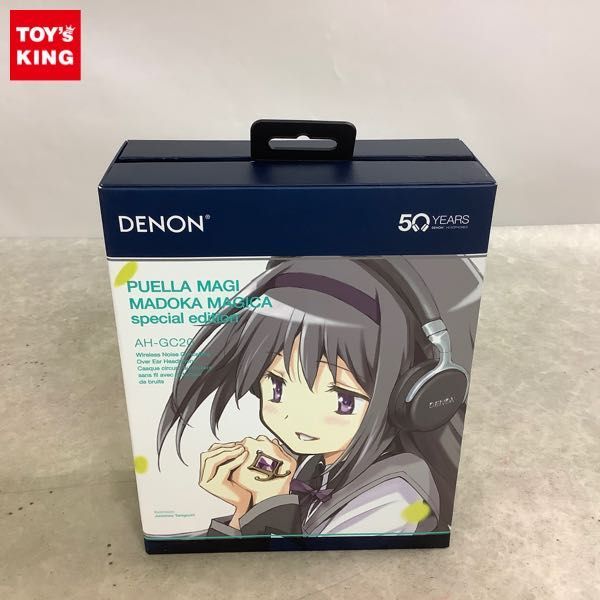 AH-GC20 魔法少女まどか☆マギカ 希少DENON コラボ ヘッドホン DENON