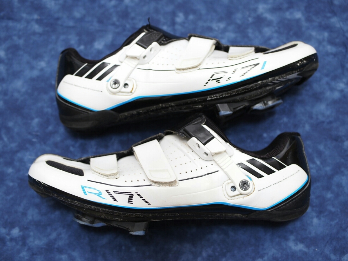 シマノ SPD-SLビンディングシューズ R171ワイド 27.2センチ 中古_10