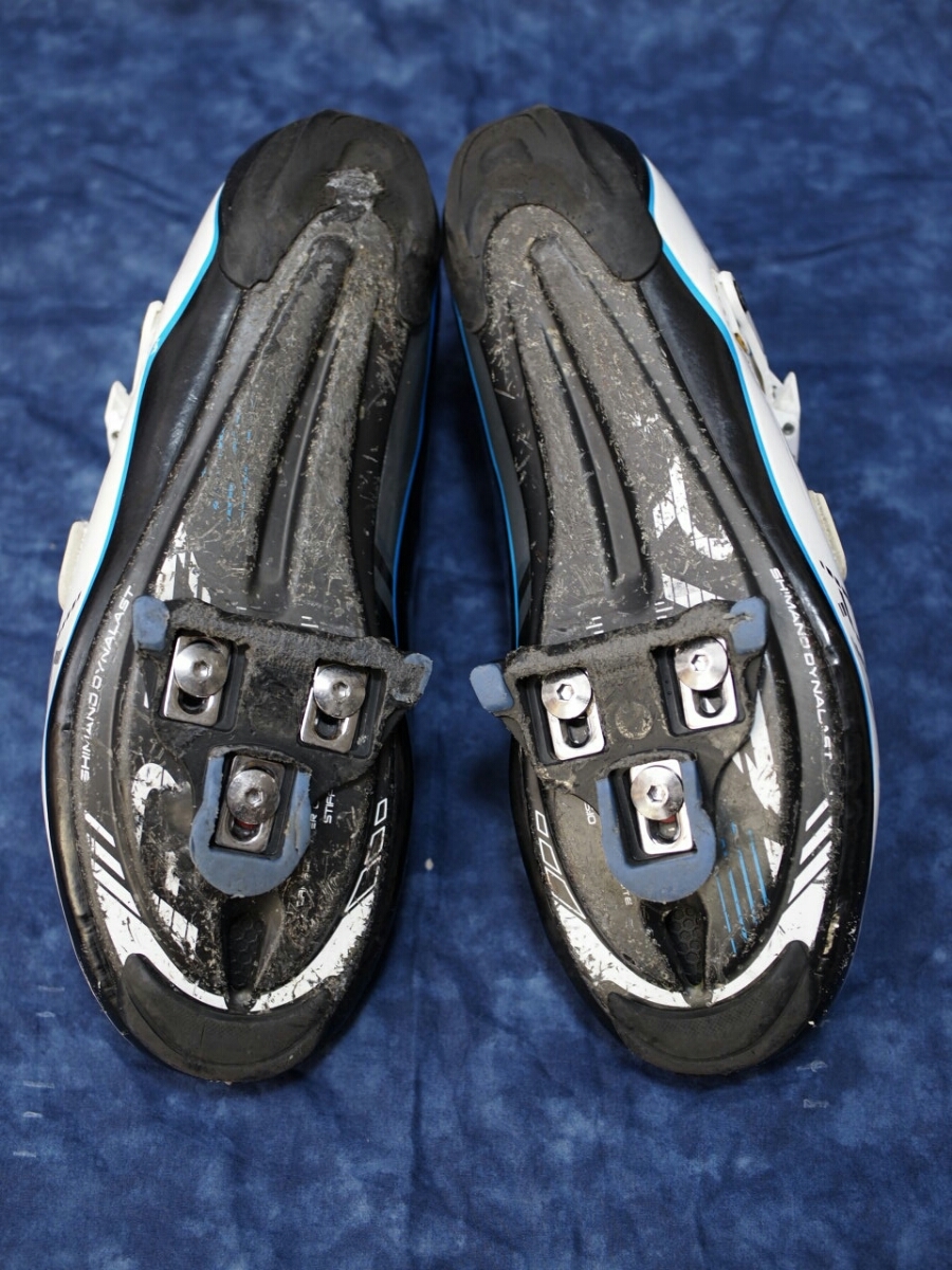 シマノ SPD-SLビンディングシューズ R171ワイド 27.2センチ 中古_3