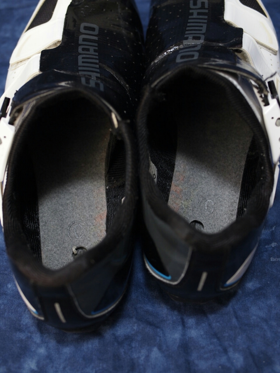 シマノ SPD-SLビンディングシューズ R171ワイド 27.2センチ 中古_7