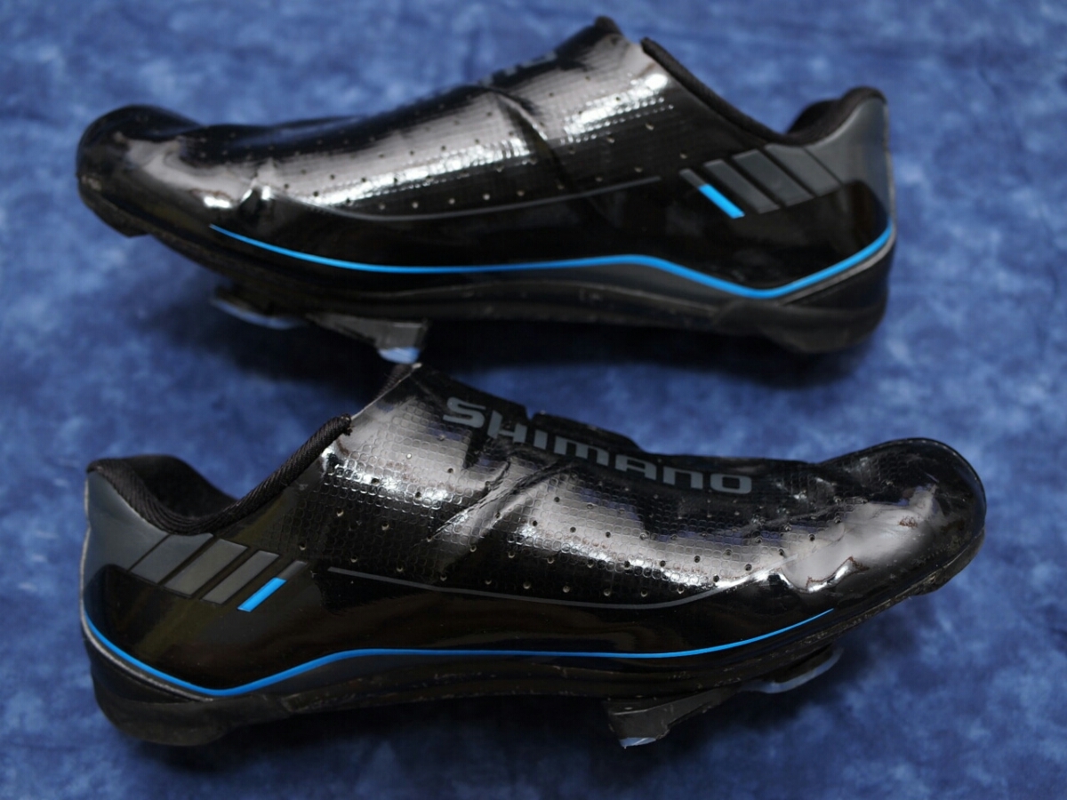 シマノ SPD-SLビンディングシューズ R171ワイド 27.2センチ 中古_9