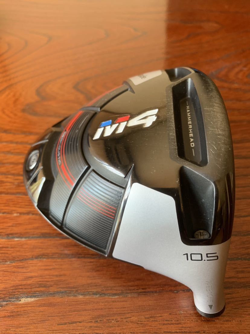 TaylorMade M4 ドライバー 10.5度 ヘッドカバー付き TaylorMade 【公式