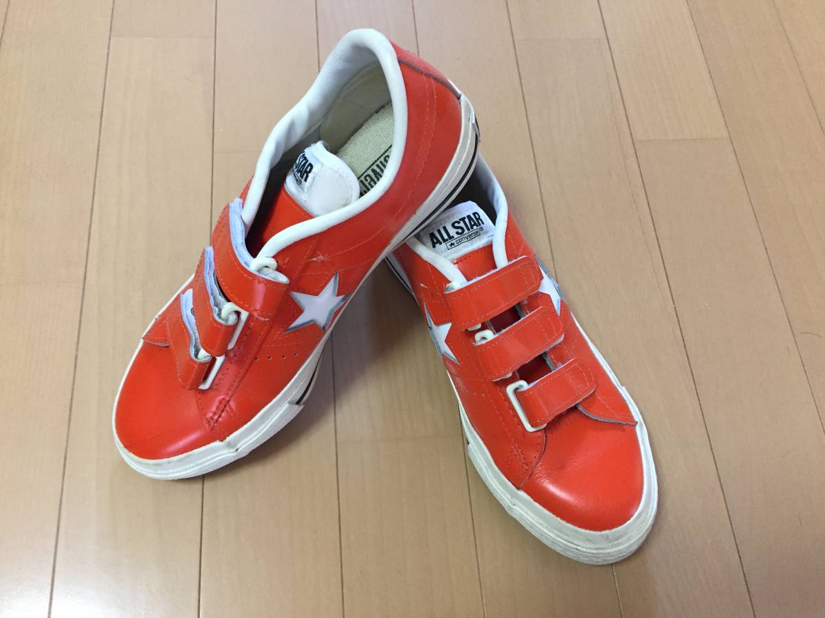 ワンスター コンバース ベルクロ 日本製 STAR ONE US5 Converse One 