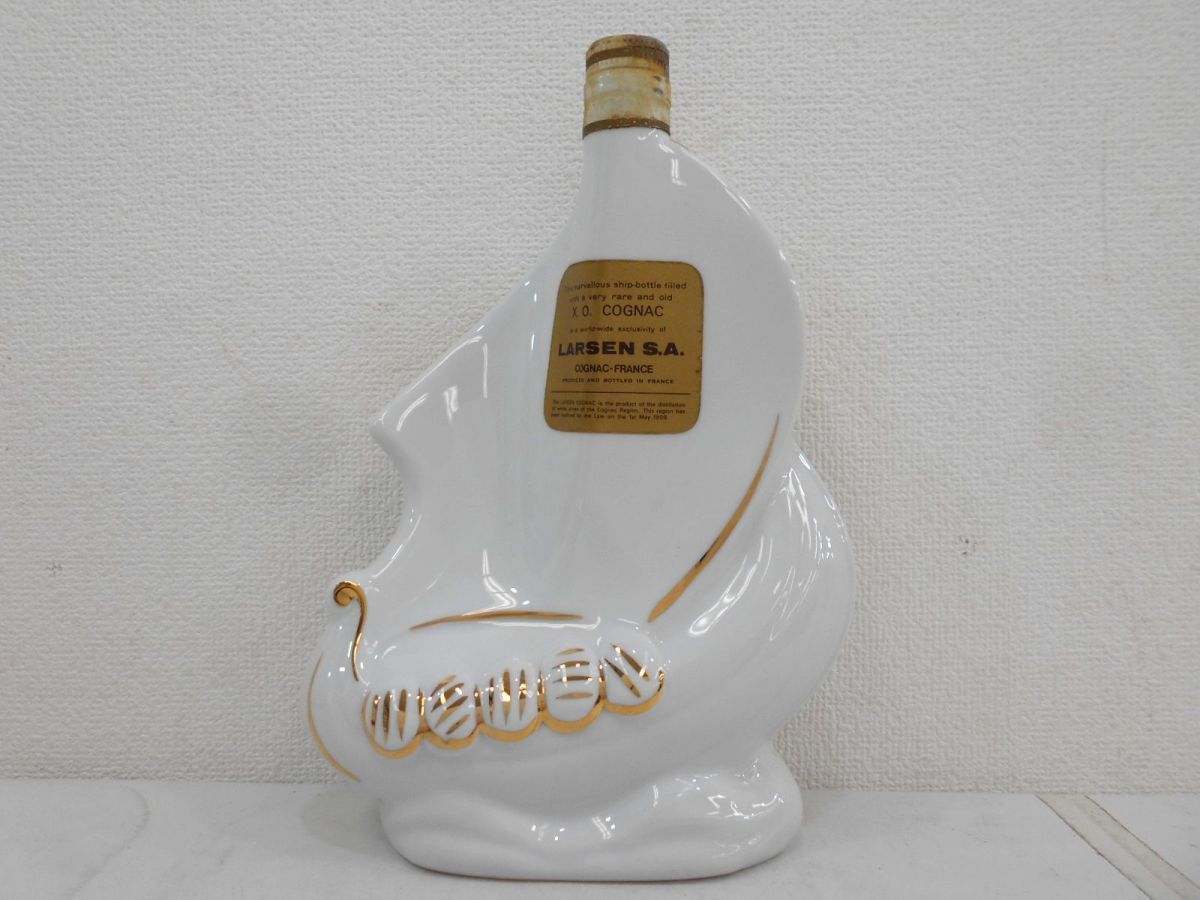 今だけ価格 古酒 LARSEN S.A. ラーセン XO バイキング シップ COGNAC 