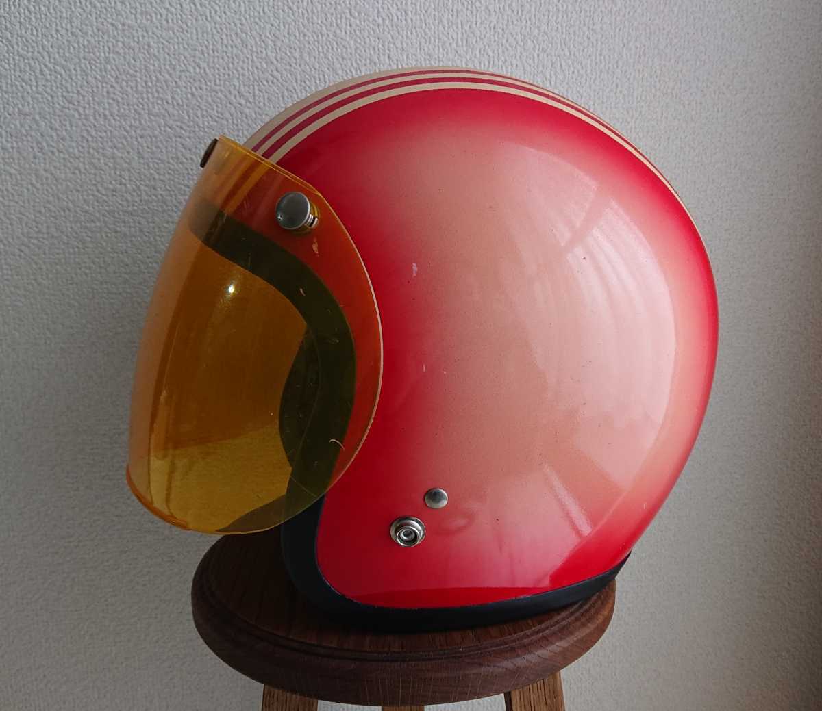 販売正規 【希少】 1960年代～ vintage ヘルメット シールド SHOEI ds