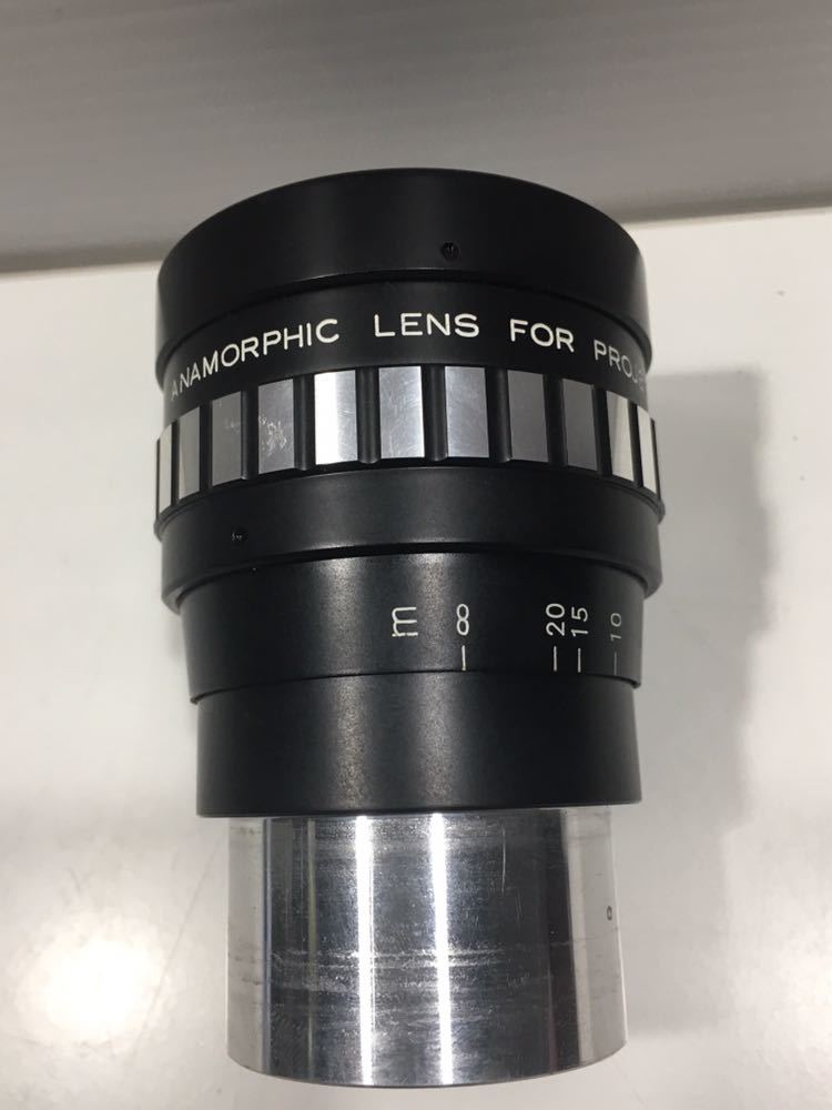 60☆ELMO SCOPE エルモスコープ ANAMORPHIC LENS FOR PROJECTOR☆0120