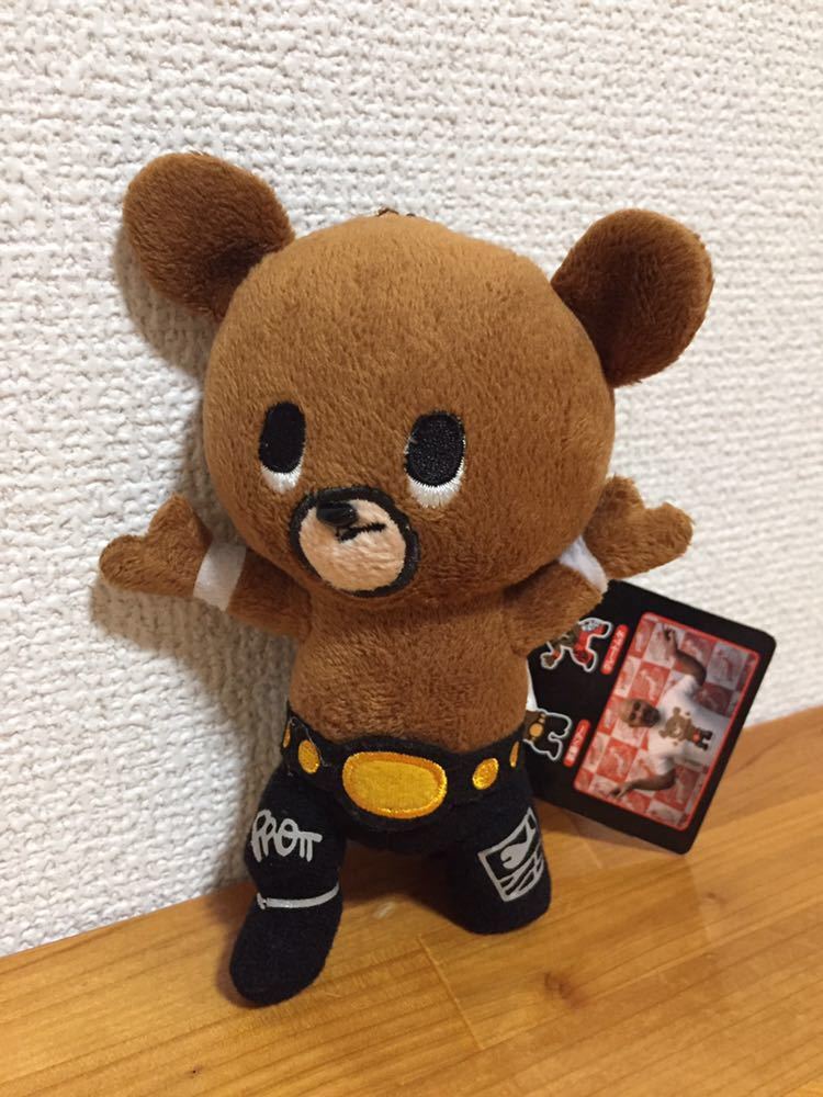 武藤ベアー ボールチェーン マスコット ぬいぐるみ play set products × 武藤敬司 プロレスLOVE_1