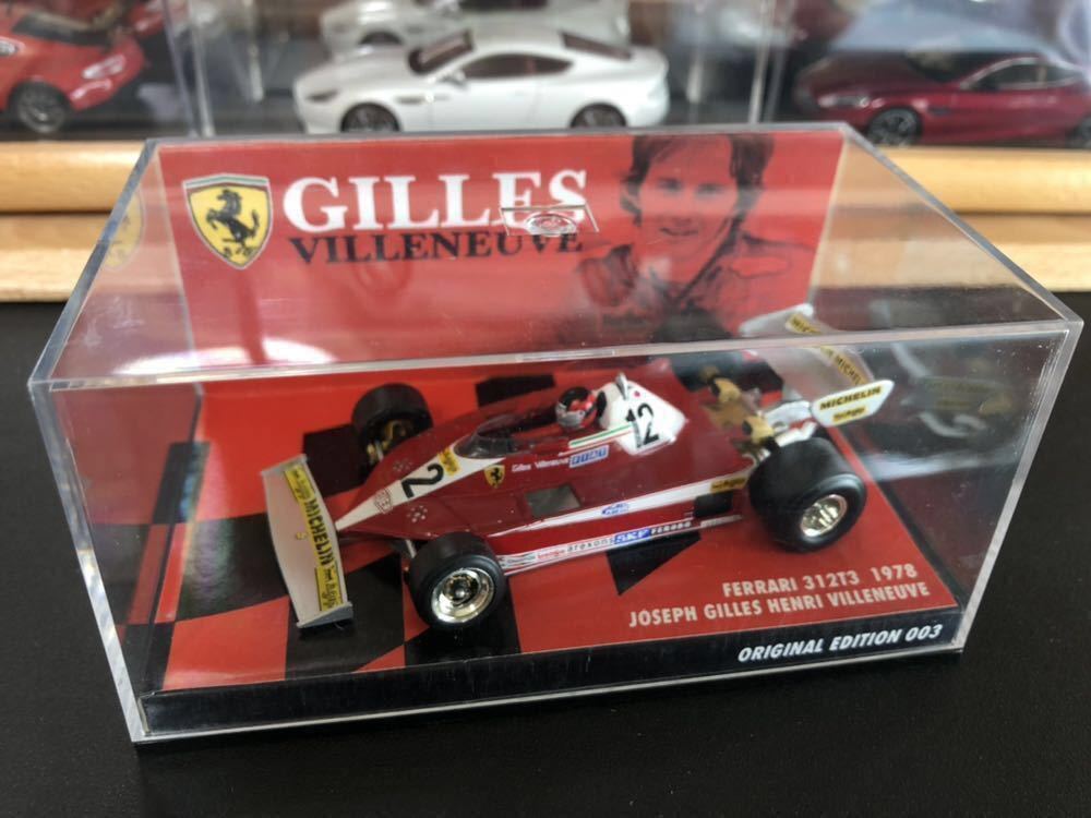  Quartzo 1/43 Ferrari 312T3 #12 ジル ビルヌーブ G. Villeneuve PMA ケース換装(レーシングカー)｜売買されたオークション情報、yahooの商品情報をアーカイブ公開 - オークファン レーシングカー