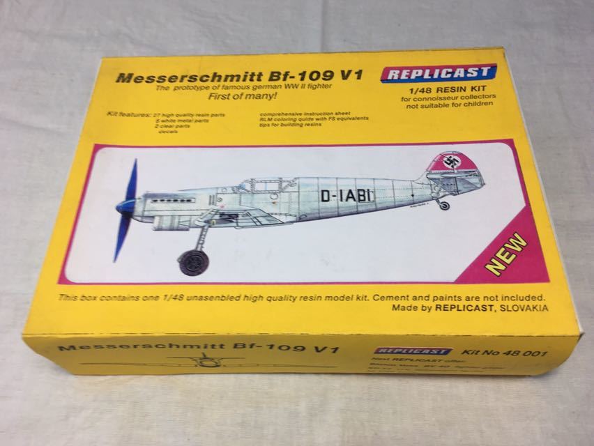 Replicast レプリキャスト Messerschmitt メッサーシュミット Bf-109 V1 1/48 レジンキット(ドイツ)｜売買 ...