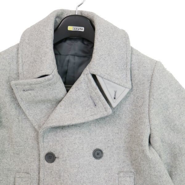 Global Work グローバルワーク ウール混 Pコート Sz M メンズ グレー C412td416 Mサイズ 売買されたオークション情報 Yahooの商品情報をアーカイブ公開 オークファン Aucfan Com