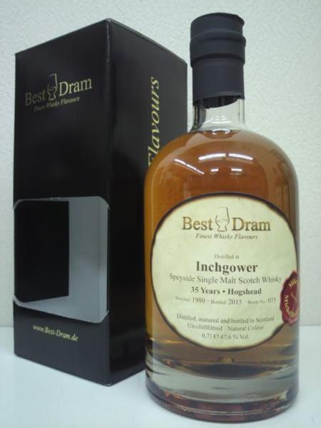  インチガワー 35年 1980 バーボン ホグスヘッド 47.6度 700ml(ハイランド)｜売買されたオークション情報、yahooの商品情報をアーカイブ公開 - オークファン シングルモルト