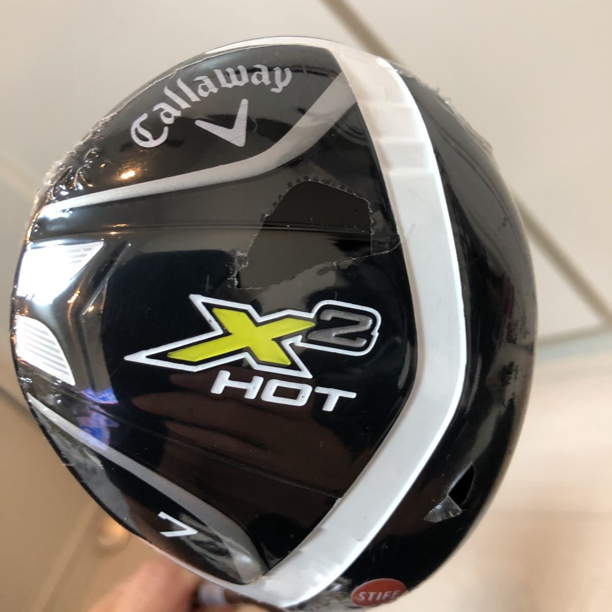 【得価，限定セール】 xhot2 7番ウッド(キャロウェイ)｜売買されたオークション情報、yahooの商品情報をアーカイブ公開 - オークファン 男性右きき用