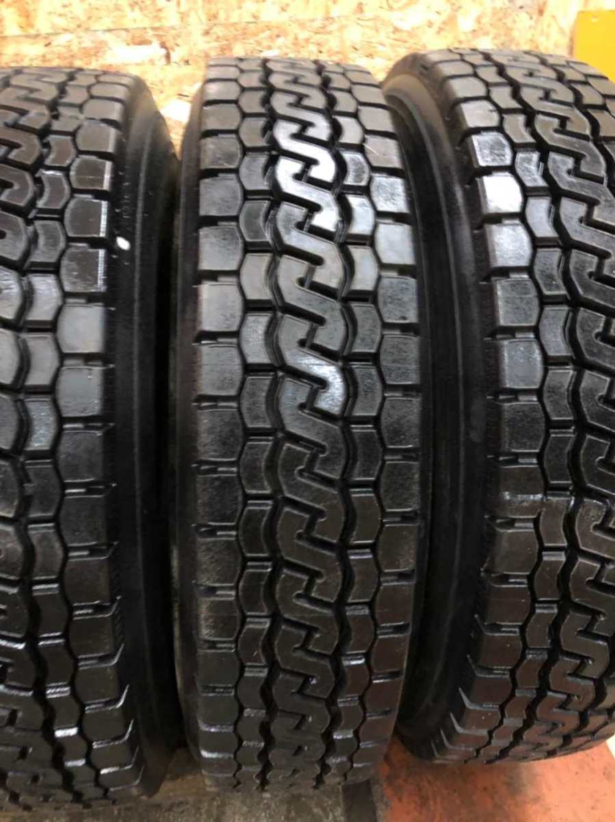 BRIDGESTONE 再生タイヤ トラックタイヤ ミックス 225/90R17.5 6本 10 