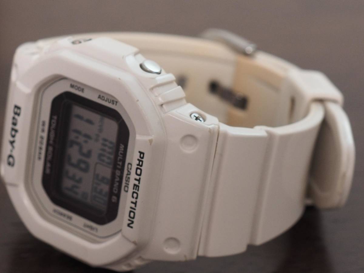 CASIO Baby-G【BGD-5000】人気の電波ソーラー!! ケース付、 動作好調 
