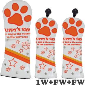 品質保証，安い PAPPY'S PAW 仔犬の肉球 NEO CLASSIC ヘッドカバー 3個組 1W+FW/2 ホワイト/オレンジ(その他)｜売買されたオークション情報、yahooの商品情報をアーカイブ公開 - オークファン ヘッドカバー