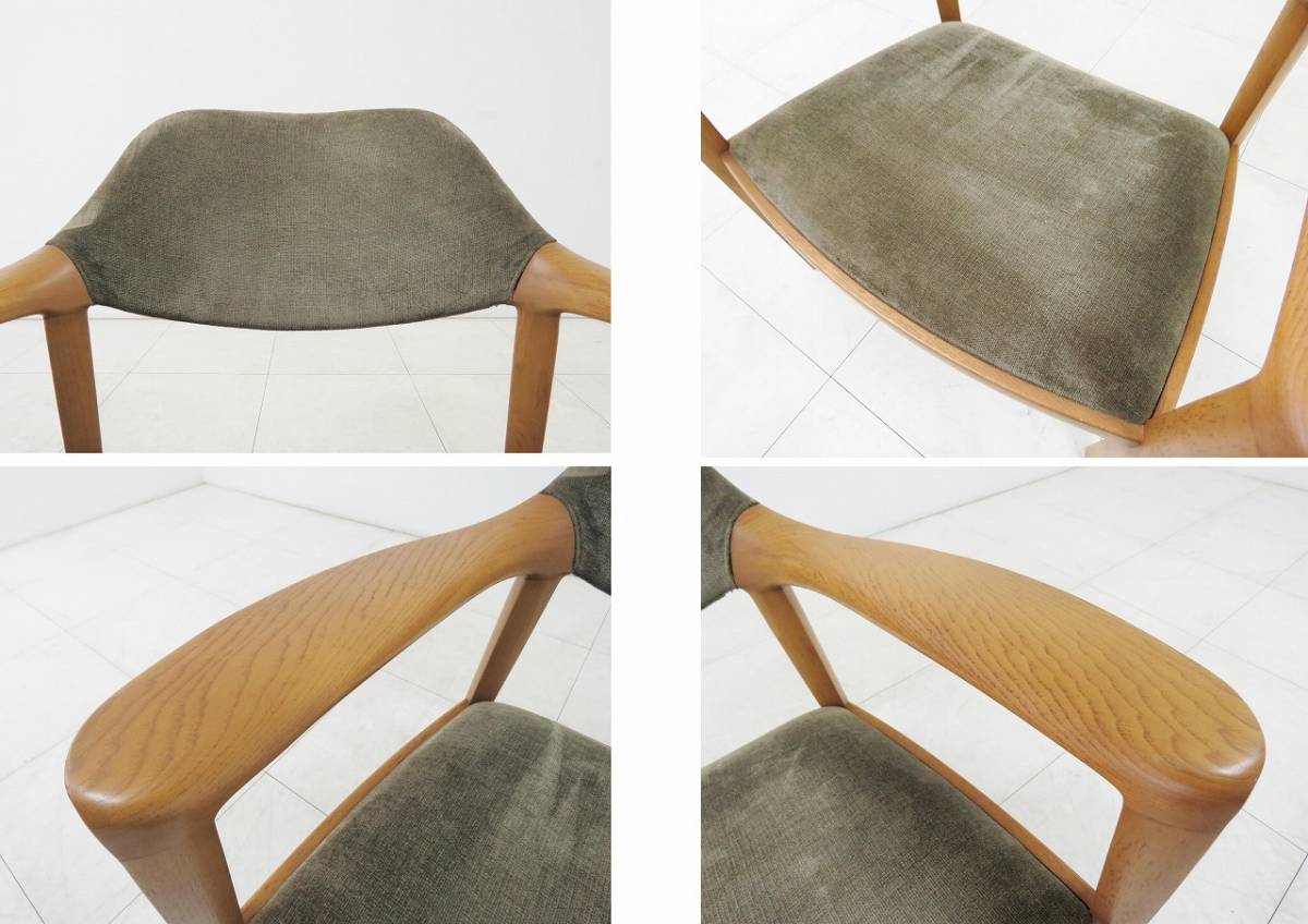 展示品□カンディハウス□WING LUX□アームチェア□11万円□ナラ無垢