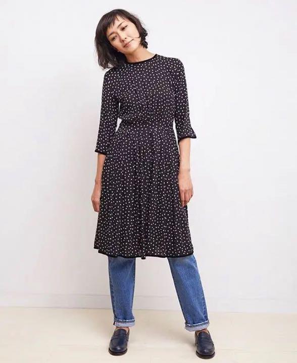 SINME（シンメ）通販 人気完売！SINME ドットワンピース / シンメ板谷