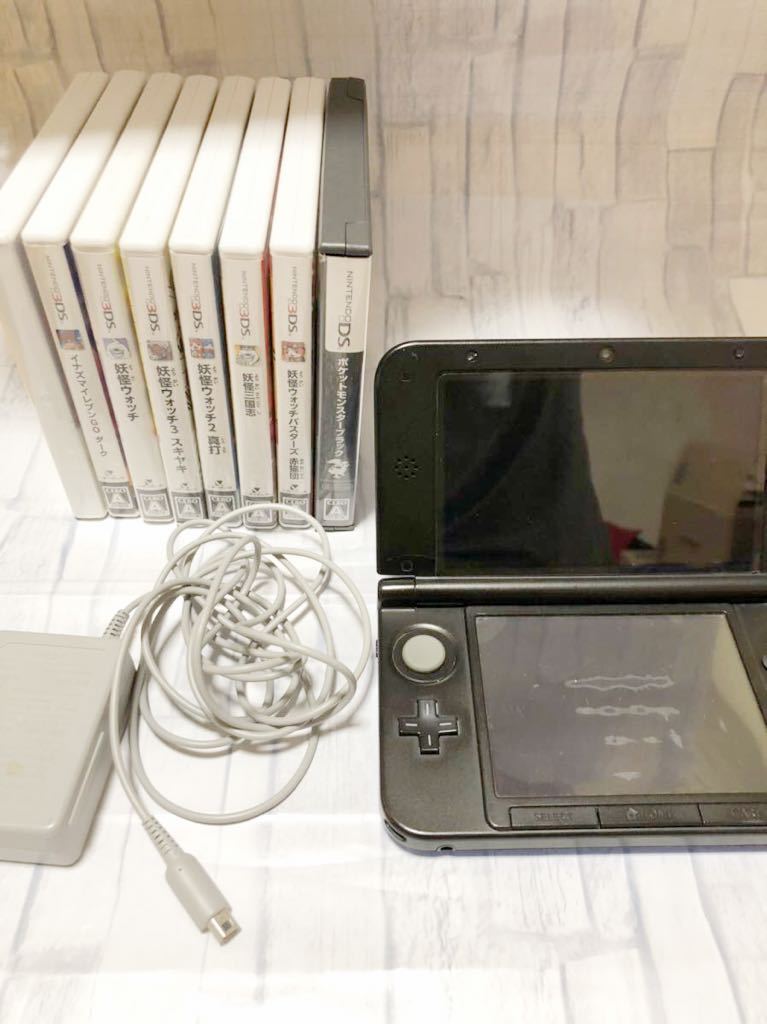 まとめ売り Nintendo 3DS 安い LLブルー 中古 妖怪ウォッチ元祖・本家 