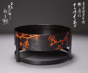 浄法寺絵菓子盆神坂祐吉
