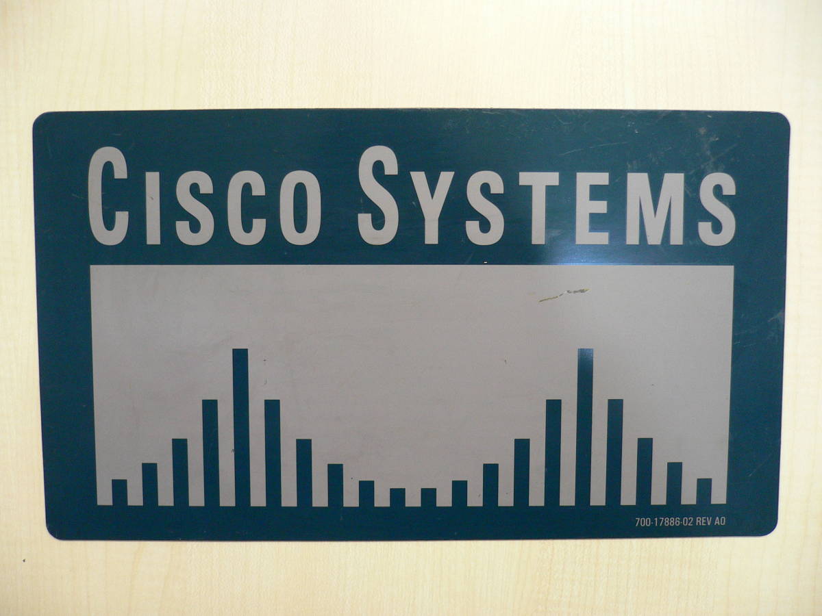シスコシステムズ マグネットシート 旧ロゴ 26.3x15.2cm CISCO(イーサネットハブ)｜売買されたオークション情報、yahooの ...
