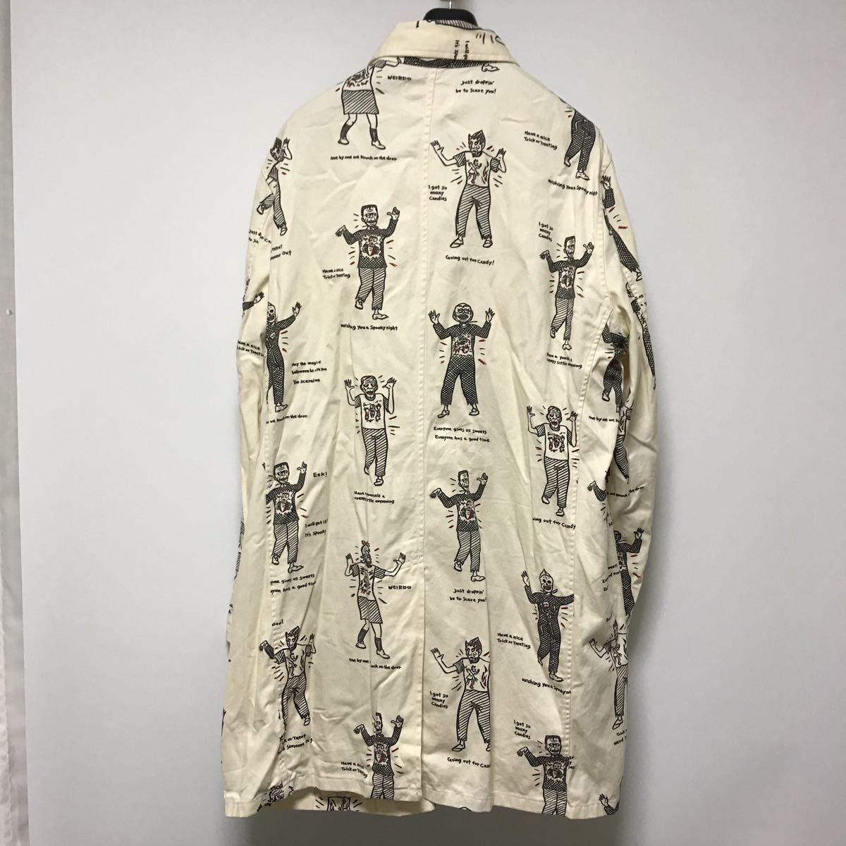 K*１様 weirdo 　モンスターコート 希少 17 ss weirdo モンスター コート XXL ウィアード フランケン 半魚