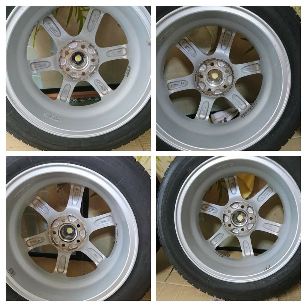 スタットレスタイヤ【15年製】+ホイールセット【4本】BRIDGESTONE VRX 175/60R16_2