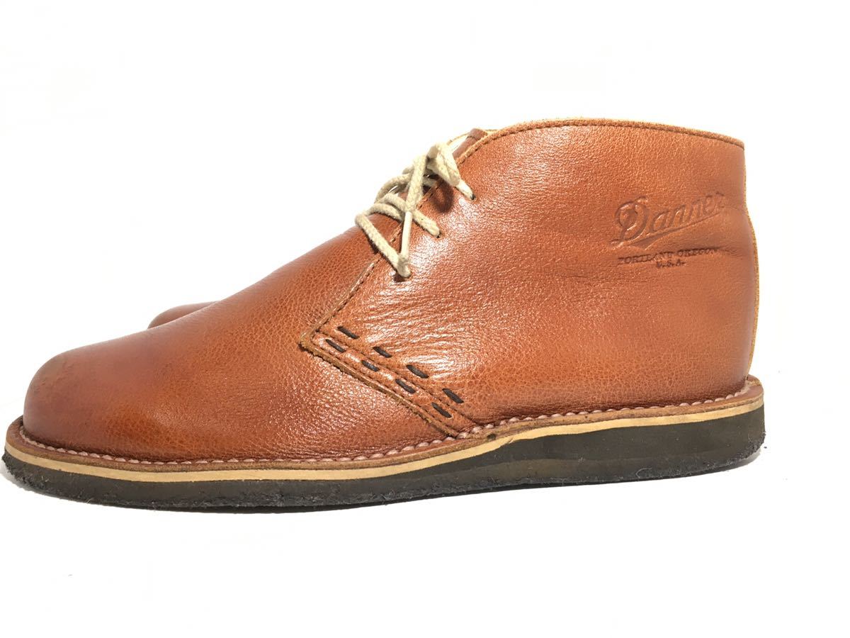 即決 送料込み DANNER ダナー チャッカブーツ ブーツ ブラウン 茶 
